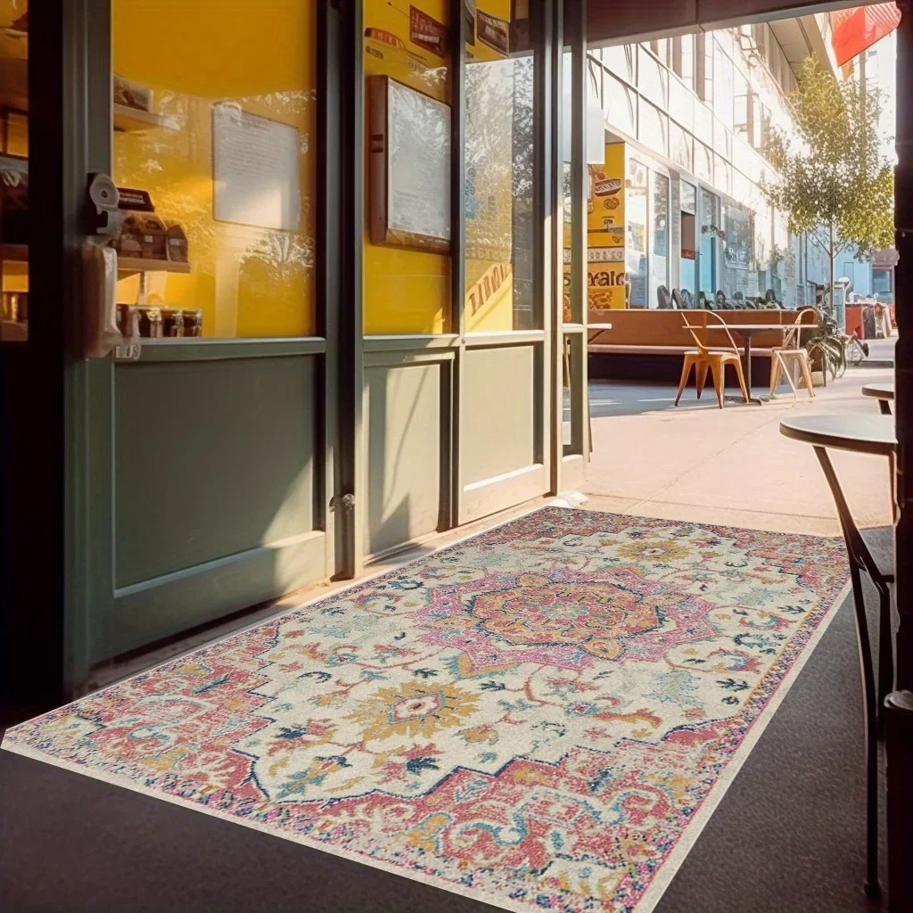 VIKAMA Retro Bohemian Living Room Carpet Non-slip Outdoor Area Rug Dining Room Bedroom Mat Home Decoration
VIKAMA Retro Bohemian Living Room Carpet Non-slip Outdoor Area Rug Dining Room Bedroom Mat Home Decoration