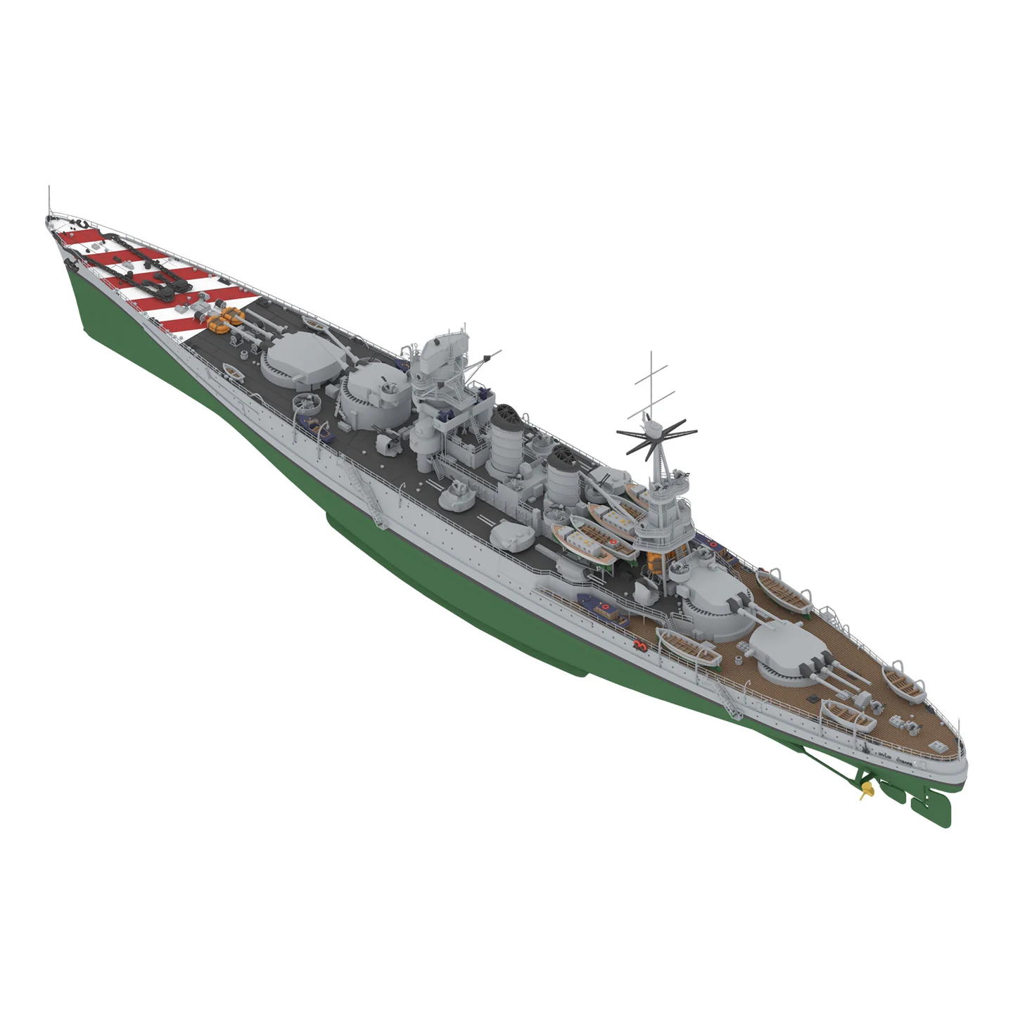 1/700 Giulio Caesar Battleship Kit Waterline Version and Full Bottom Version DIY Hand-assembled Model Adult Assembled Battleship
1/700 Giulio Caesar Battleship Kit Waterline Version and Full Bottom Version DIY Hand-assembled Model Adult Assembled Battleship