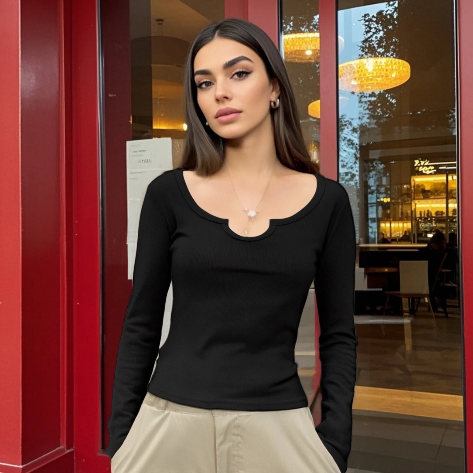 2025 New Arrival Women's Long Sleeve T - shirt Stylish Design Comfortable Fit Ideal for Everyday Wear y2k
2025 New Arrival Women's Long Sleeve T - shirt Stylish Design Comfortable Fit Ideal for Everyday Wear y2k
