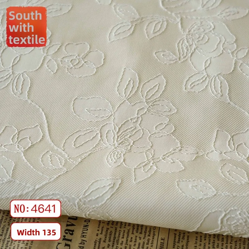 Minimalist Big Flower Elastic Jacquard Fabric for Autumndress Coat Clothing Design Cloth Diy By The Meter Sewing Material
Minimalist Big Flower Elastic Jacquard Fabric for Autumndress Coat Clothing Design Cloth Diy By The Meter Sewing Material