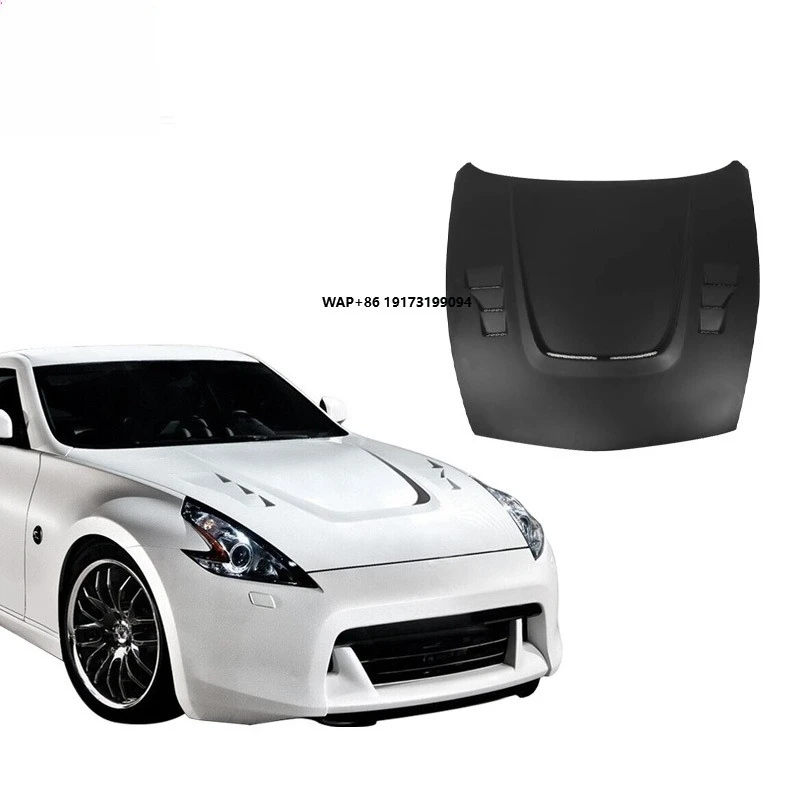 370Z Carbon Fiber Perforated Hood Modification
370Z Carbon Fiber Perforated Hood Modification