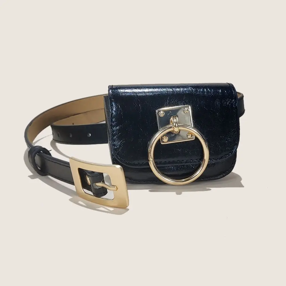 Fashion Alloy Belt with Waist Pack Jeans Decor Strap Buckle PU Leather Waistband Vintage Adjustable Waist Bag Streetwear
Fashion Alloy Belt with Waist Pack Jeans Decor Strap Buckle PU Leather Waistband Vintage Adjustable Waist Bag Streetwear