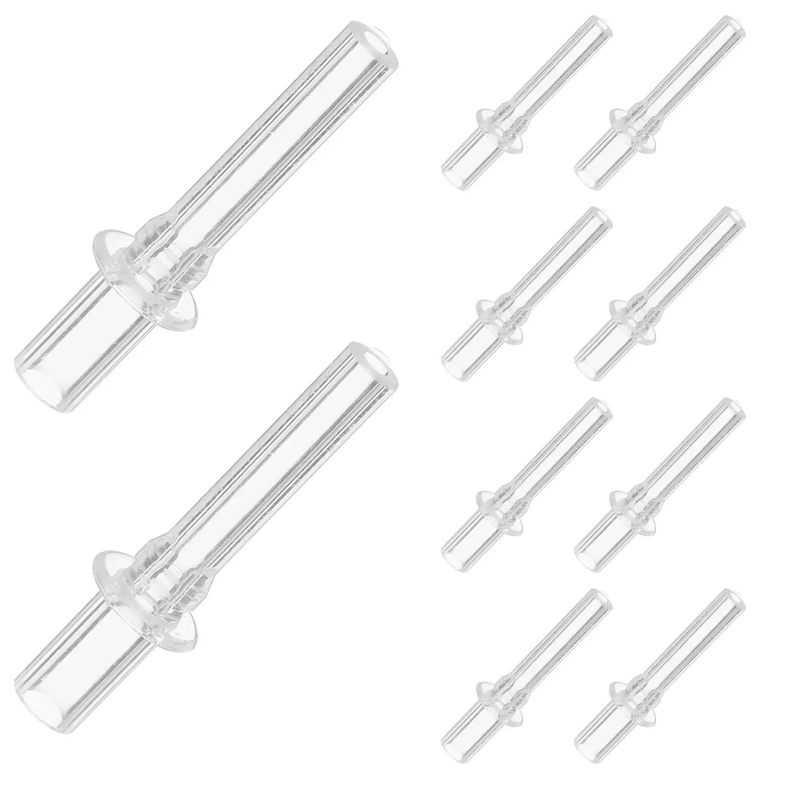 10 Pcs Straw Tips Straight Tube Nozzle Kids Drinking Cup Reusable Clear Gel Drinking Nozzle Tips Straws Replaceable Long
10 Pcs Straw Tips Straight Tube Nozzle Kids Drinking Cup Reusable Clear Gel Drinking Nozzle Tips Straws Replaceable Long