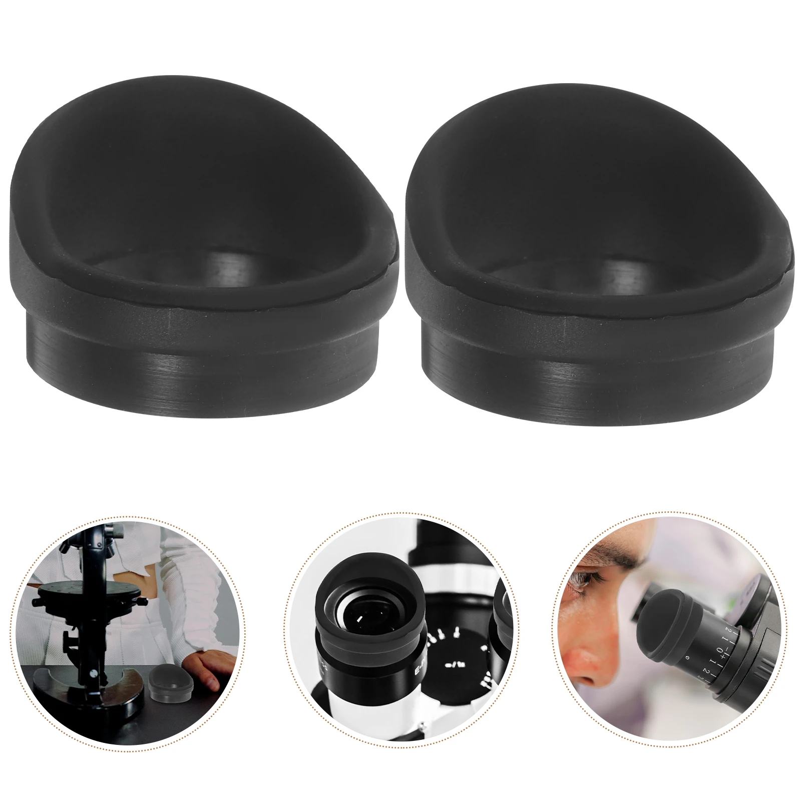 2pcs Microscope Covers Reusable Rubber Eye Guards Shield Replacement Protective Cover For Guard Protector Shield Microscope
2pcs Microscope Covers Reusable Rubber Eye Guards Shield Replacement Protective Cover For Guard Protector Shield Microscope