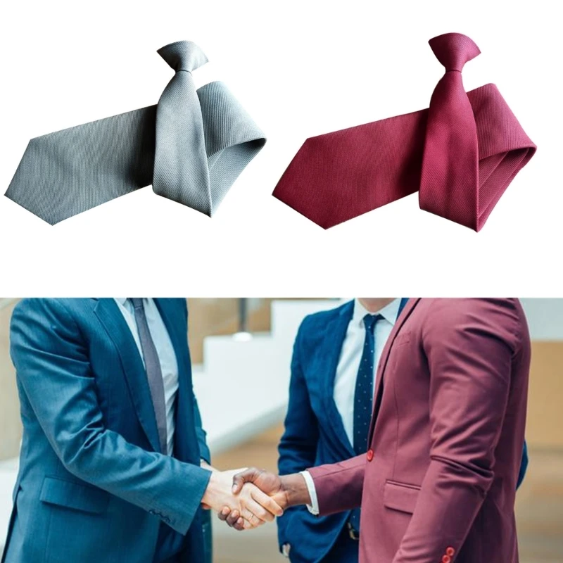 Adult Business Necktie Clip On Design Uniform Detachable Collar Removable Tie Men Daily Casual Solid Wedding Party Neck Tie
Adult Business Necktie Clip On Design Uniform Detachable Collar Removable Tie Men Daily Casual Solid Wedding Party Neck Tie