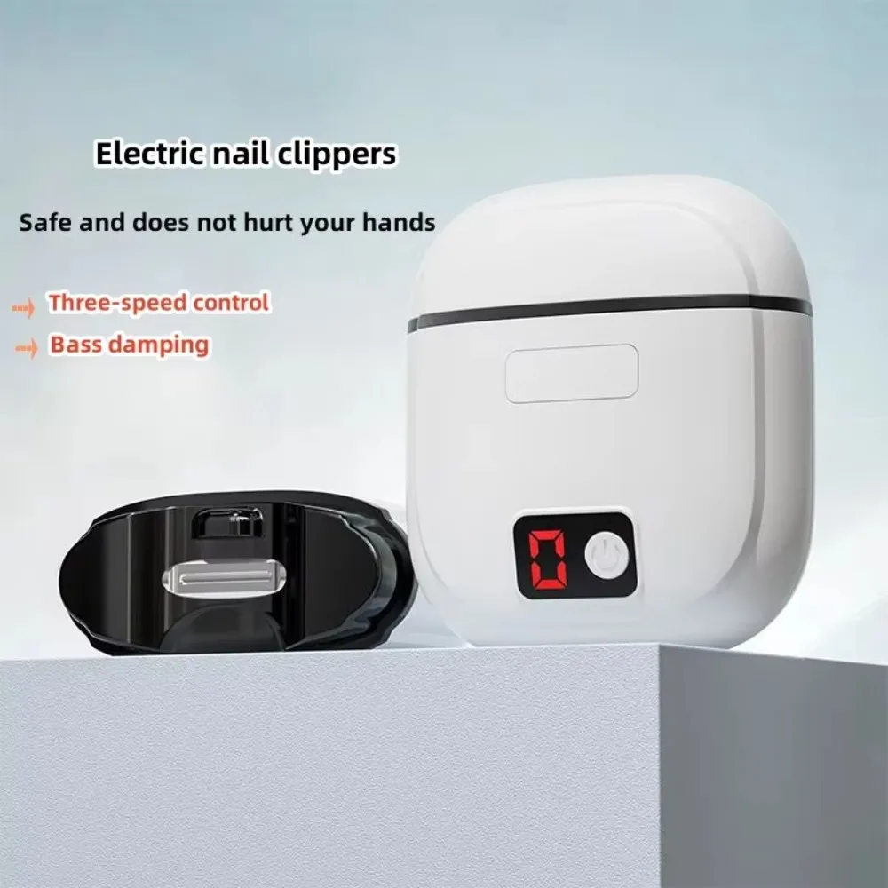 Автоматическая электрическая машинка для стрижки ногтей, перезаряжаемая от USB, со скребками для ногтей, автоматическая машинка для стрижки ногтей, интеллектуальная многофункциональная 
Автоматическая электрическая машинка для стрижки ногтей, перезаряжаемая от USB, со скребками для ногтей, автоматическая машинка для стрижки ногтей, интеллектуальная многофункциональная