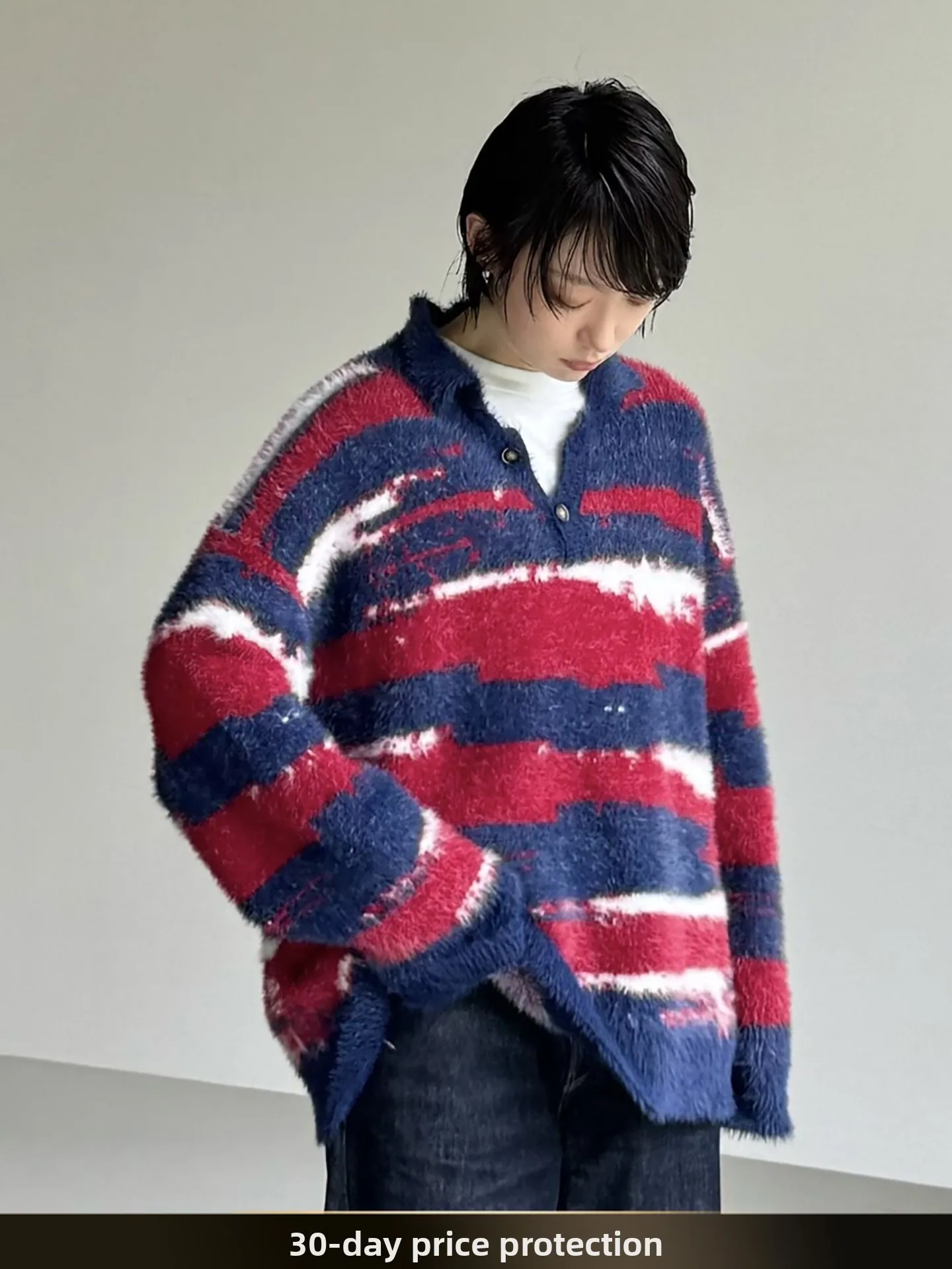 American Retro Striped Sweater Men's Casual Lazy Sle Couple Soft Knitted irt Autumn Season Long Sve Warmth Protection
American Retro Striped Sweater Men's Casual Lazy Sle Couple Soft Knitted irt Autumn Season Long Sve Warmth Protection