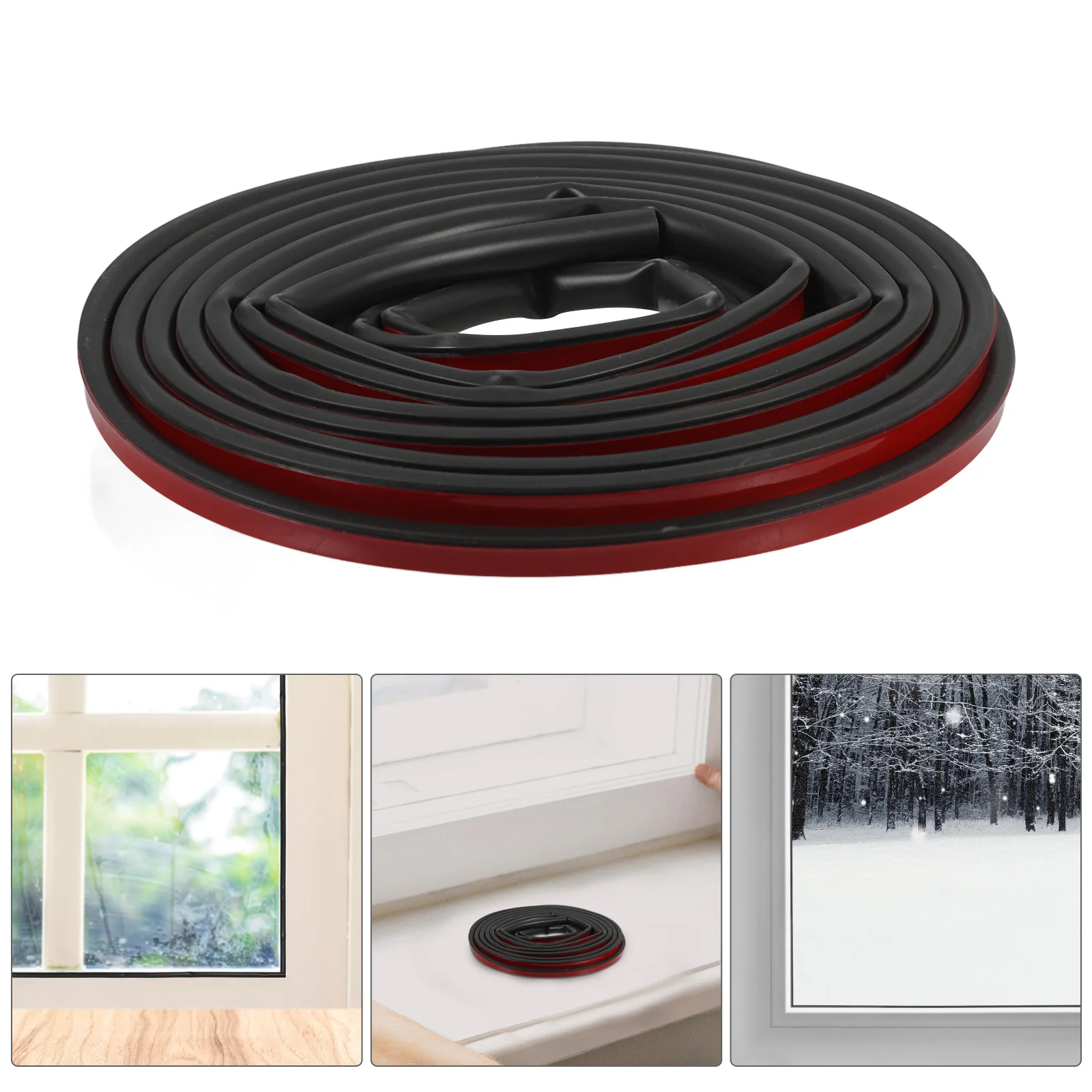 Silicone Sealing Strip Adjustable Door Window Weatherstripping Adhesive Draft Stopper Windproof Noise Blocker For Home Dorm
Silicone Sealing Strip Adjustable Door Window Weatherstripping Adhesive Draft Stopper Windproof Noise Blocker For Home Dorm