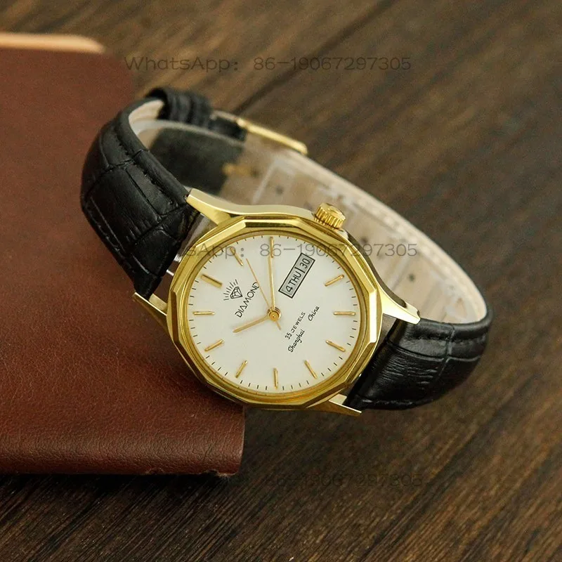 Simple Titanium Round Calendar Middle-aged and Elderly Antique Automatic Mechanical Men's Watch
Simple Titanium Round Calendar Middle-aged and Elderly Antique Automatic Mechanical Men's Watch
