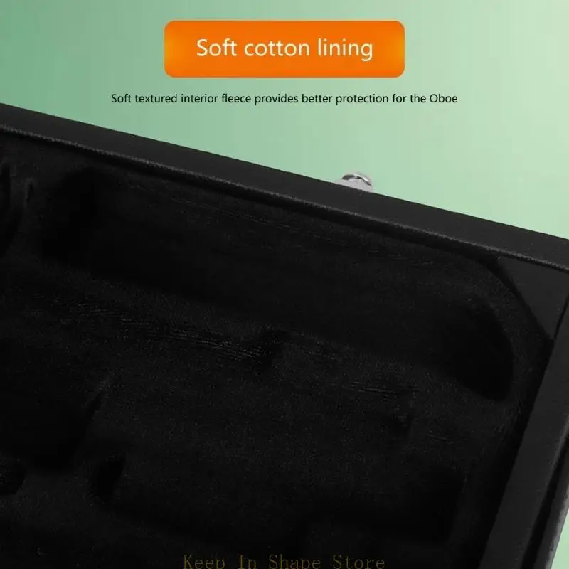 U1JC Lightweight Oboe Portable Black Leathers Oboe Storage Box Organizers
U1JC Lightweight Oboe Portable Black Leathers Oboe Storage Box Organizers