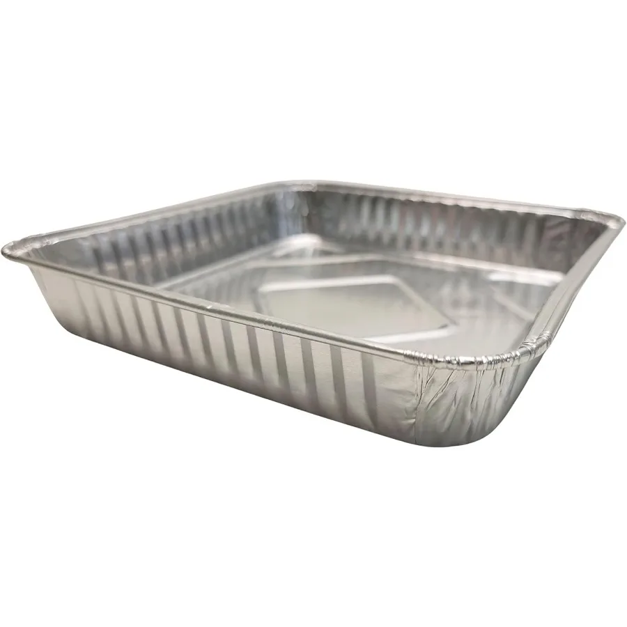 Disposable Aluminum Square Cake Pan - 7-7/8 x 7-7/8 Inches Aluminum Foil Pans for Cakes Brownies - Baking Pans Perfect for Baki
Disposable Aluminum Square Cake Pan - 7-7/8 x 7-7/8 Inches Aluminum Foil Pans for Cakes Brownies - Baking Pans Perfect for Baki