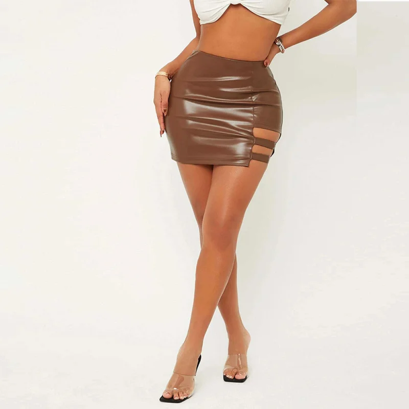 Women's MiniskirtinsEuropean and American Style Cross-Border Sexy Skirt Hollow Hip Skirt Elastic Nightclub SkirtD31
Women's MiniskirtinsEuropean and American Style Cross-Border Sexy Skirt Hollow Hip Skirt Elastic Nightclub SkirtD31