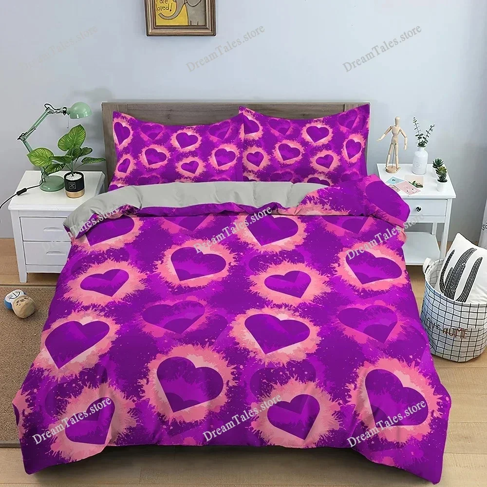 Luxury Bedding Set Love Heart Duvet Cover Single Full Quilt Cover Comforter Bedding Bed Set for Girls Woman Home Textileextile74
Luxury Bedding Set Love Heart Duvet Cover Single Full Quilt Cover Comforter Bedding Bed Set for Girls Woman Home Textileextile74
