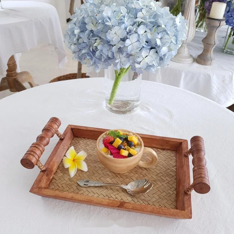 Japanese Solid Wood Double-eared Tray Handcrafted Pastry Cake Plate Restaurant Service Tea Server Exquisite Craftsmanship
Japanese Solid Wood Double-eared Tray Handcrafted Pastry Cake Plate Restaurant Service Tea Server Exquisite Craftsmanship