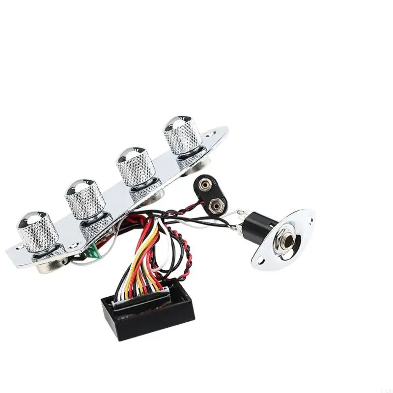 C4DE Electric Guitar Wire Loaded Control Plate Prewired Guitar Wiring Harness Control Plate Guitar Loaded Control Plate
C4DE Electric Guitar Wire Loaded Control Plate Prewired Guitar Wiring Harness Control Plate Guitar Loaded Control Plate