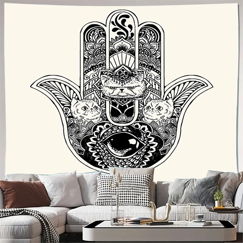 Bohemian Tapestry Wall Hanging Psychedelic Art Mandala Decor Home Textile Dorm Room Festival Hippie Vintage Aesthetic Wall Decor
Bohemian Tapestry Wall Hanging Psychedelic Art Mandala Decor Home Textile Dorm Room Festival Hippie Vintage Aesthetic Wall Decor