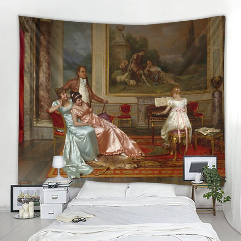 European court background decoration tapestry mandala boho hippie wall decoration tapestry home decoration tapestry
European court background decoration tapestry mandala boho hippie wall decoration tapestry home decoration tapestry