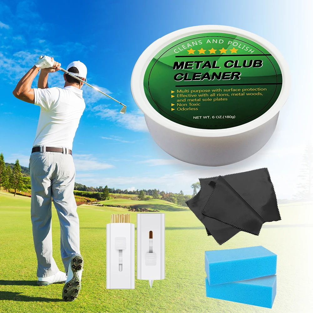 Golf Iron Polishing Kit Club Cleaner Polish Cleaning Solution Golf Club Care Set Golf Brush Cleaner Sponge Value Set
Golf Iron Polishing Kit Club Cleaner Polish Cleaning Solution Golf Club Care Set Golf Brush Cleaner Sponge Value Set