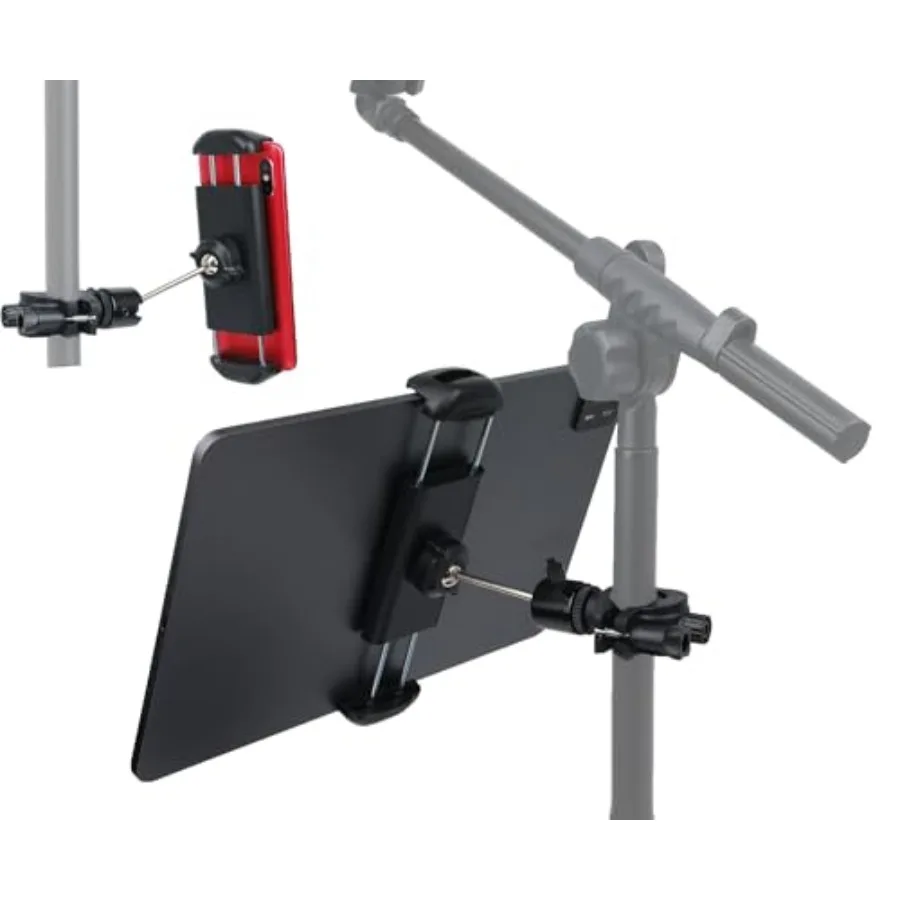 Tablet Holder for Microphone Stand with 360Ball Fit up to 12.9 Tablet Music Sheet Stand Holder Compatible with Ipad iPhone Cel
Tablet Holder for Microphone Stand with 360Ball Fit up to 12.9 Tablet Music Sheet Stand Holder Compatible with Ipad iPhone Cel