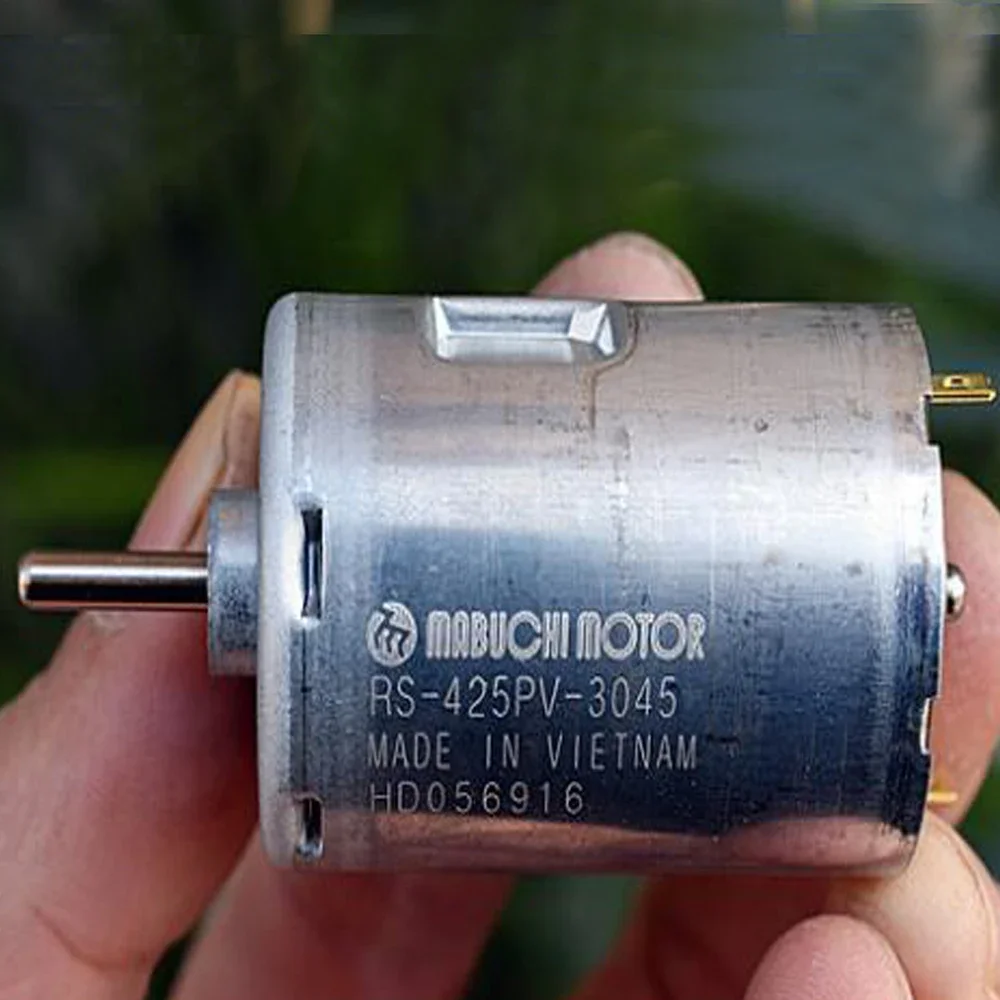 Прецизионный электродвигатель Mabuchi RS-425PV-3045 Micro 425, 12-24 В, 18 в, для офисной техники, струйный двигатель для лазерного принтера копировальной машины
Прецизионный электродвигатель Mabuchi RS-425PV-3045 Micro 425, 12-24 В, 18 в, для офисной техники, струйный двигатель для лазерного принтера копировальной машины