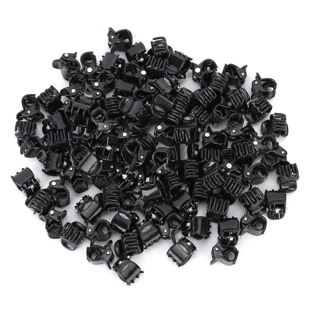 100pcs DIY Styling Black Plastic Mini Hair Clips Small Claws Non Slip Plastic Hairpins Hair Accessories Hair Styling
100pcs DIY Styling Black Plastic Mini Hair Clips Small Claws Non Slip Plastic Hairpins Hair Accessories Hair Styling