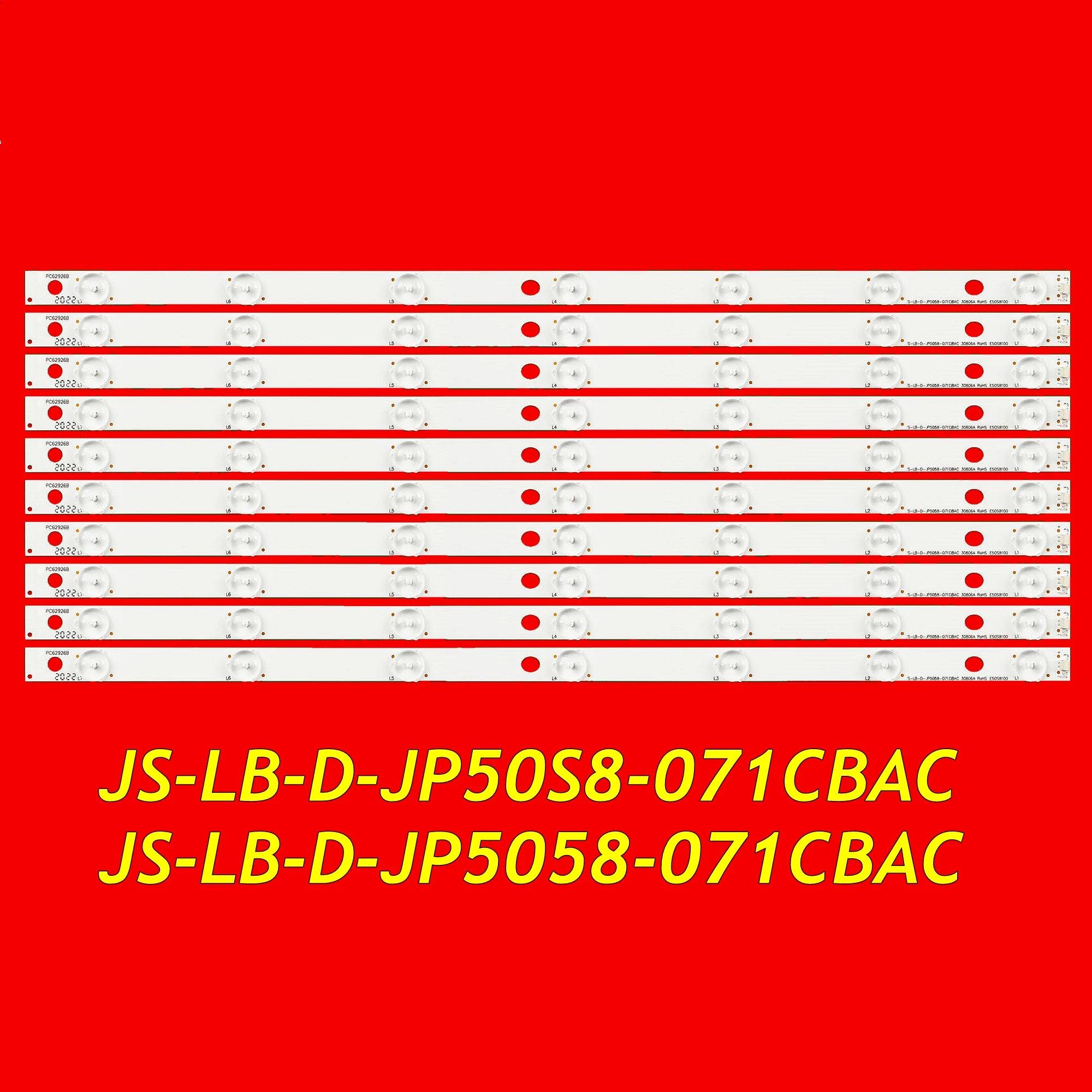 Фонарь для подсветки телевизора для 50S660 LED50C380 E50D8100 V500HJ1-PE1 JS-LB-D-JP50S8-071CBAC JS-LB-D-JP5058-071CBAC
Фонарь для подсветки телевизора для 50S660 LED50C380 E50D8100 V500HJ1-PE1 JS-LB-D-JP50S8-071CBAC JS-LB-D-JP5058-071CBAC