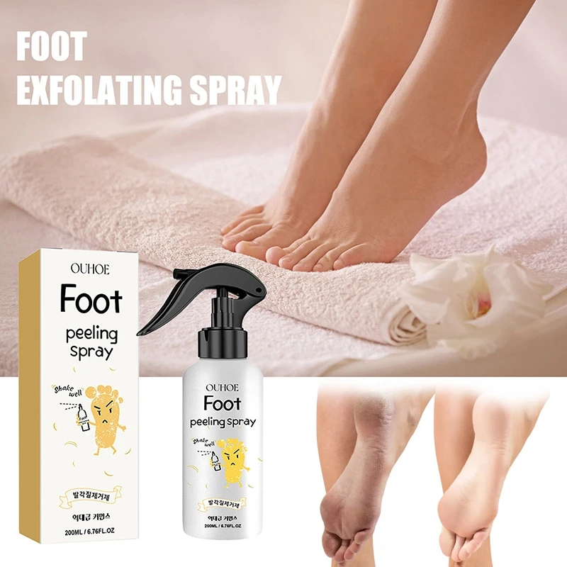 OUHOE отшелушивающий спрей для ног 72H с блокировкой влаги, смягчитель мозолей, защита от трещин, контроль запаха, осветляющая жидкость для ухода за ногами 2025
OUHOE отшелушивающий спрей для ног 72H с блокировкой влаги, смягчитель мозолей, защита от трещин, контроль запаха, осветляющая жидкость для ухода за ногами 2025