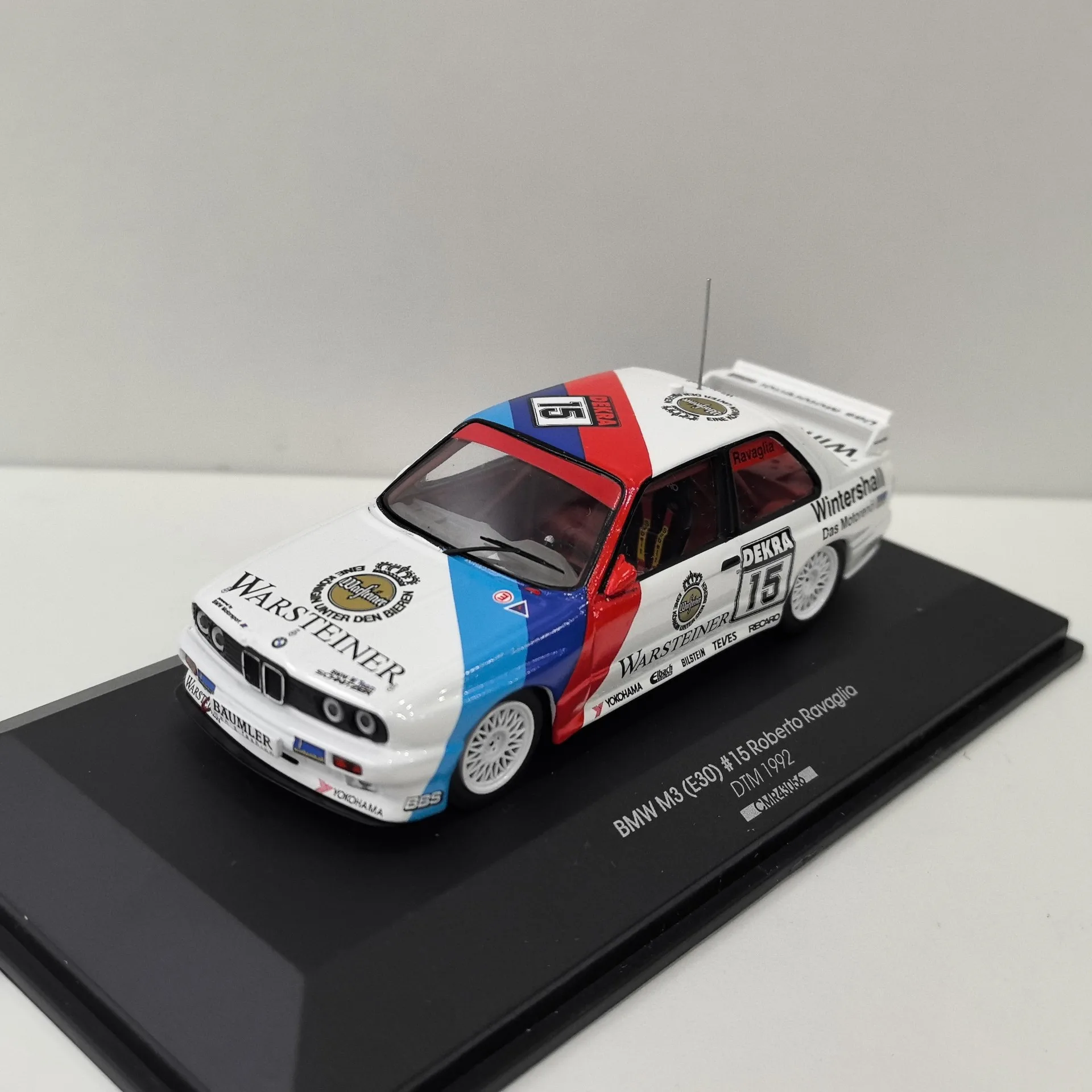 Литой под давлением CMR масштаб 1:43 BMW M3 E30 # 15-229 DTM BMW Racing Модель автомобиля из сплава Коллекционная игрушка Подарочный сувенир Дисплей Орнамент
Литой под давлением CMR масштаб 1:43 BMW M3 E30 # 15-229 DTM BMW Racing Модель автомобиля из сплава Коллекционная игрушка Подарочный сувенир Дисплей Орнамент