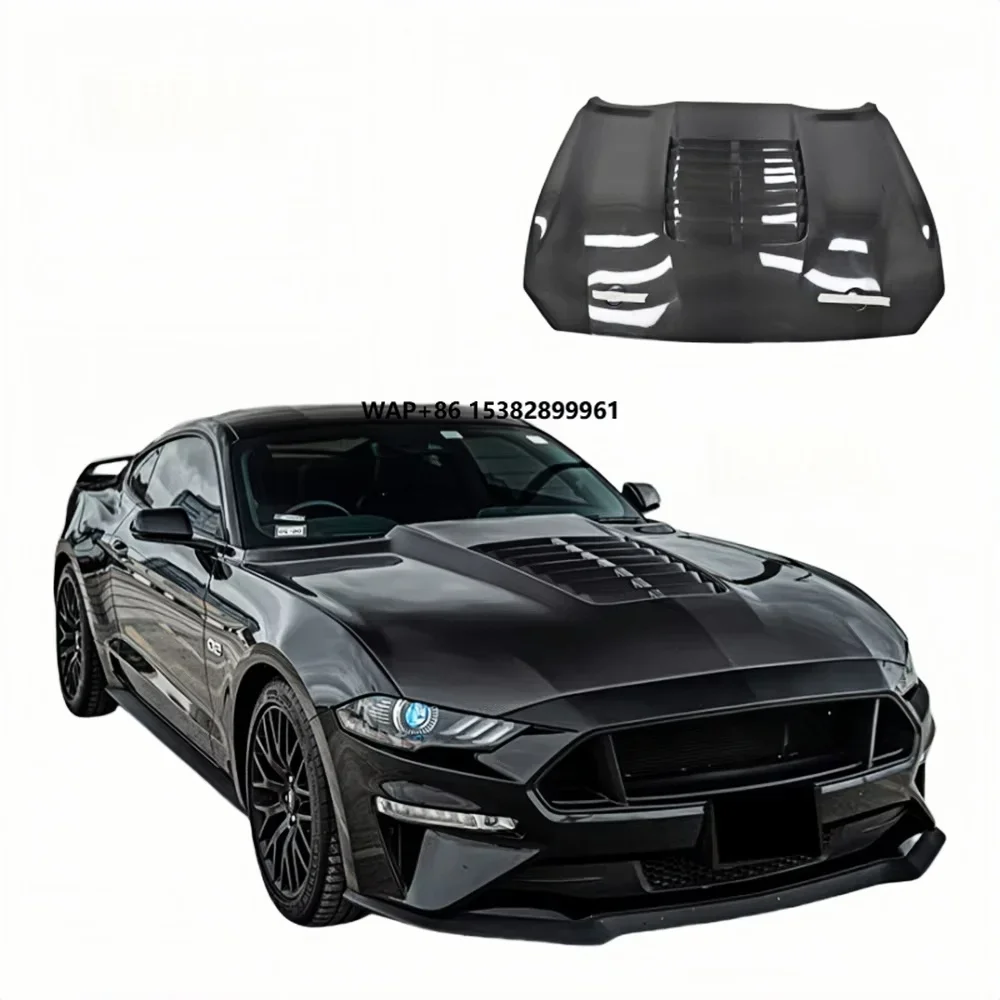 New Durable Carbon Fiber Front Hood for Mustang 2015-2023 GT500 Style Upgrade-Bolt-On Installation
New Durable Carbon Fiber Front Hood for Mustang 2015-2023 GT500 Style Upgrade-Bolt-On Installation