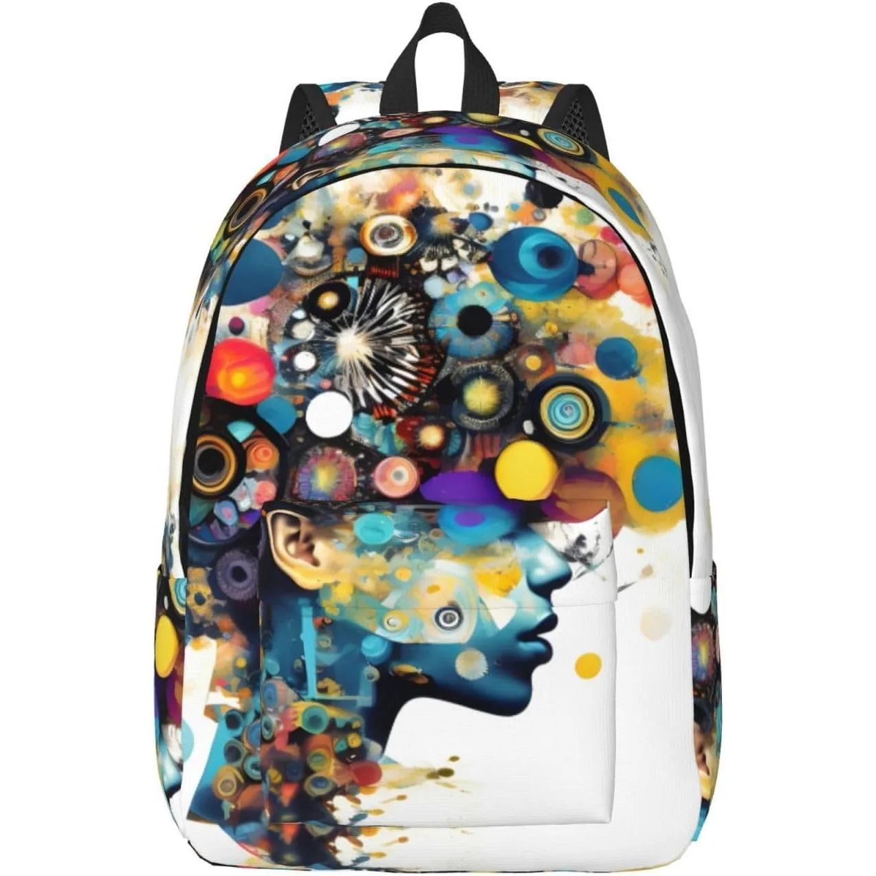 Artificial Intelligence Brain Print Laptop Backpack For Women Travel Canvas Bookbag For Men Outdoor Fashion Casual Daypack
Artificial Intelligence Brain Print Laptop Backpack For Women Travel Canvas Bookbag For Men Outdoor Fashion Casual Daypack