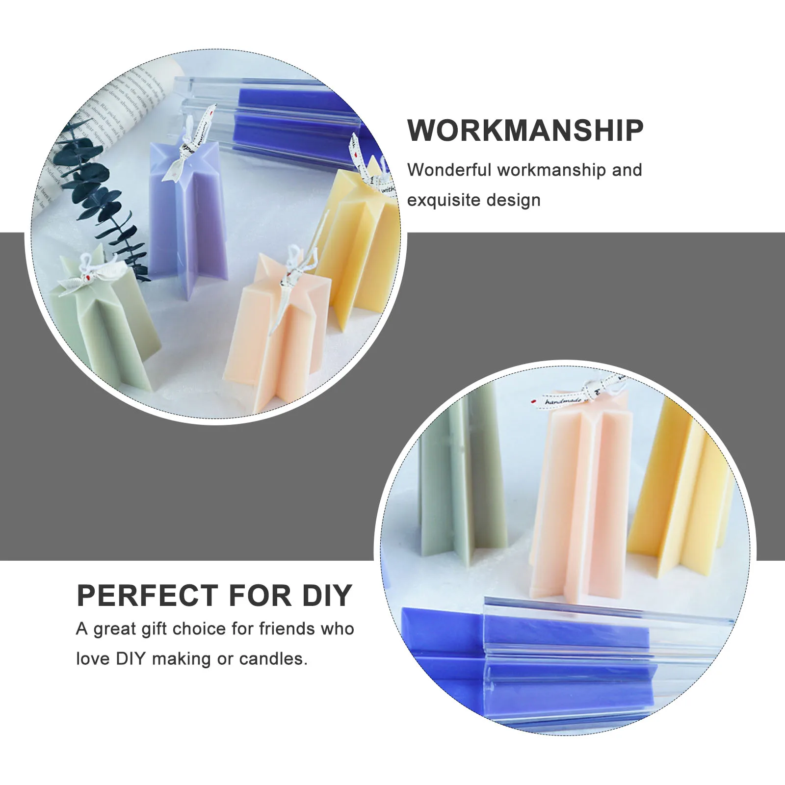Mold Wax Molds for Making Candles Fragrance Diy Pp Candlemaking Handmade Soap Scented Tower Shaped Crafts Nonstick Easy
Mold Wax Molds for Making Candles Fragrance Diy Pp Candlemaking Handmade Soap Scented Tower Shaped Crafts Nonstick Easy