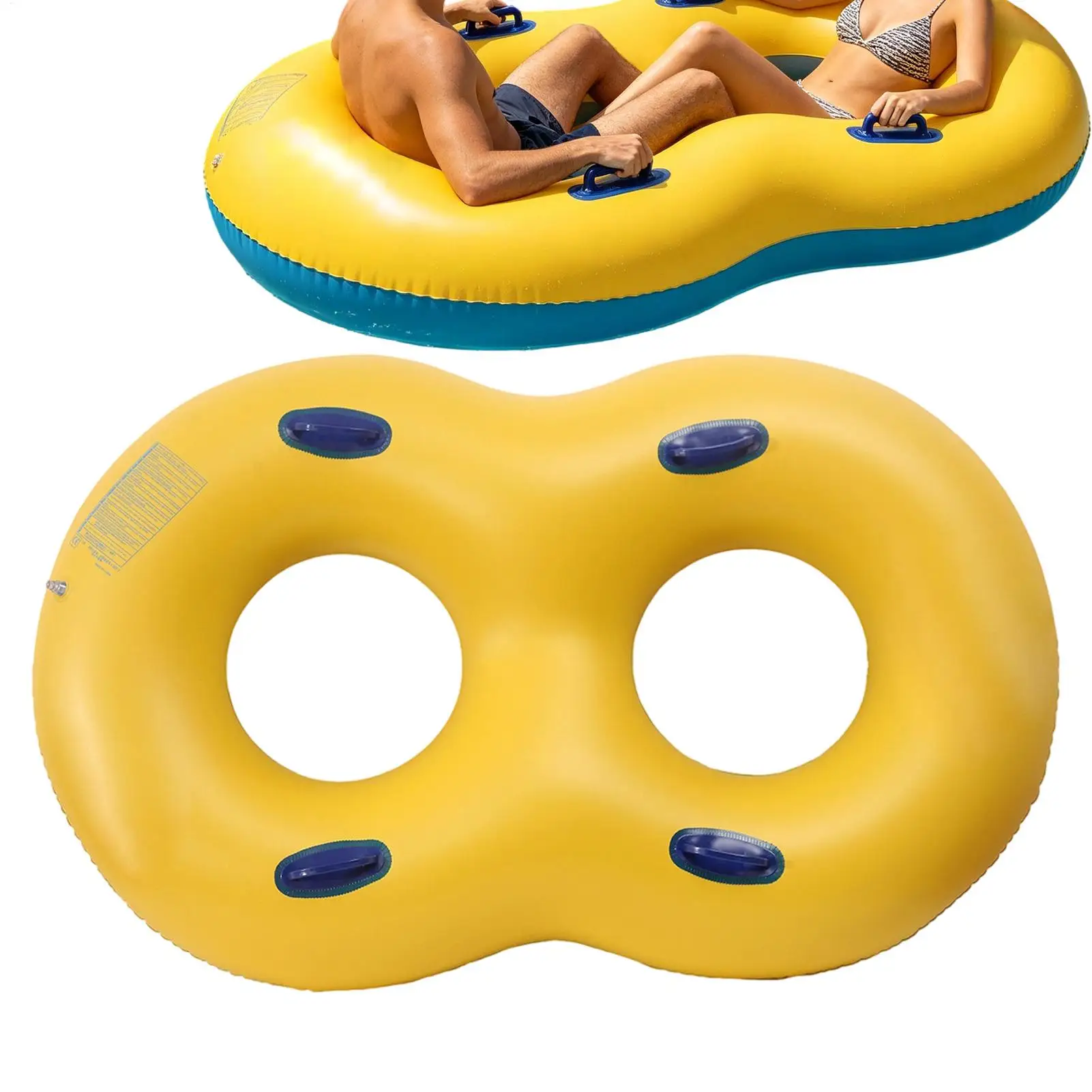 Figure-Eight Inflatable Pool Lounger Blow Up Water Raft for Adults Men Women Family Summer Backyard Lake River Poolside
Figure-Eight Inflatable Pool Lounger Blow Up Water Raft for Adults Men Women Family Summer Backyard Lake River Poolside