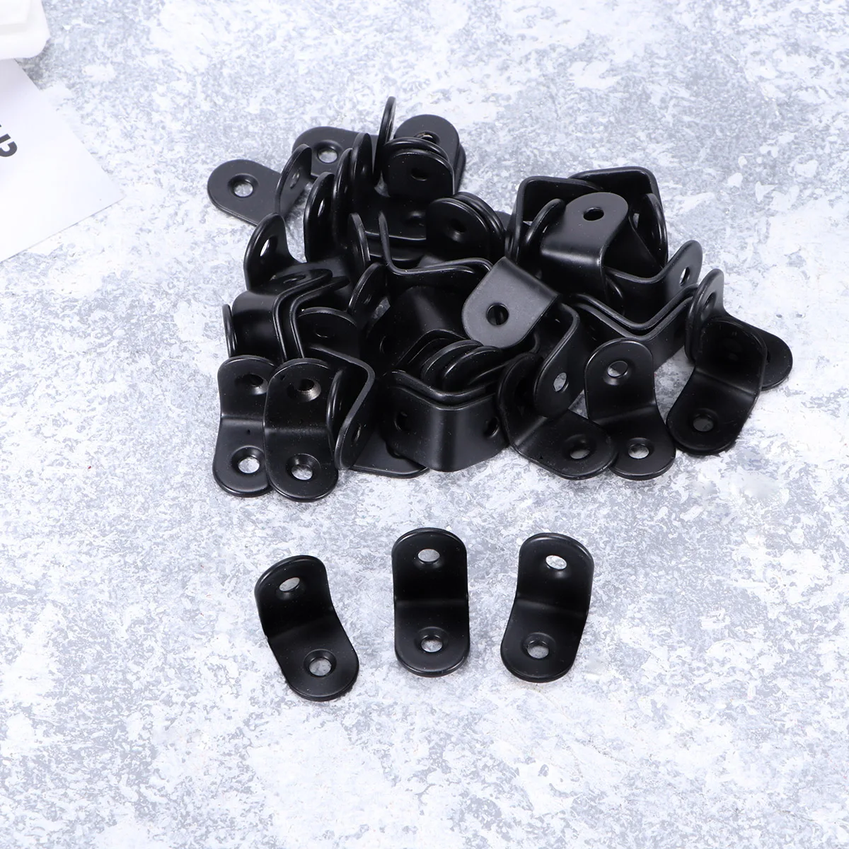 50pcs Stainless Steel Corner Brackets Black Heavy Duty Angle Support Bracket Durable Wall Mount Hardware Fastener Rack
50pcs Stainless Steel Corner Brackets Black Heavy Duty Angle Support Bracket Durable Wall Mount Hardware Fastener Rack