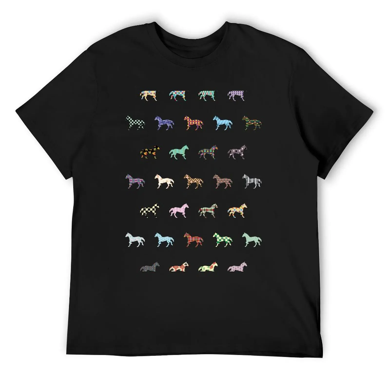 Colorful Horses Lantern Pattern T-Shirt plain animal prinfor boys anime mens white t shirts
Colorful Horses Lantern Pattern T-Shirt plain animal prinfor boys anime mens white t shirts