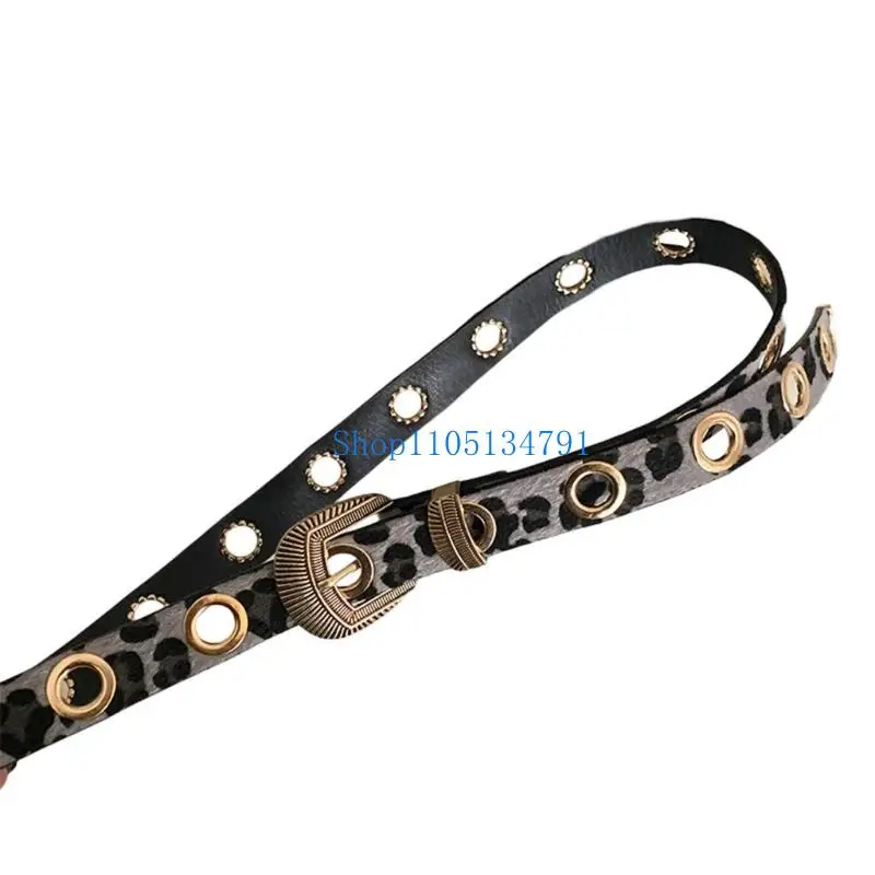 98km PU Leather Leopard Belt Stylish Sophisticated Durability Business Waist Belt
98km PU Leather Leopard Belt Stylish Sophisticated Durability Business Waist Belt