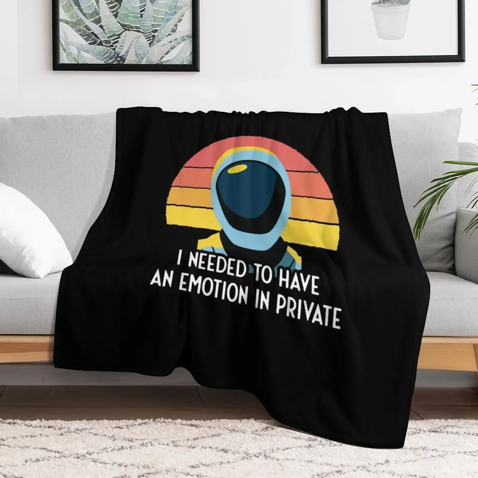 Murderbot Diaries SecUnit Needs to Have an Emotion in Private Throw Blanket Fashion Sofas cosplay anime Blankets
Murderbot Diaries SecUnit Needs to Have an Emotion in Private Throw Blanket Fashion Sofas cosplay anime Blankets