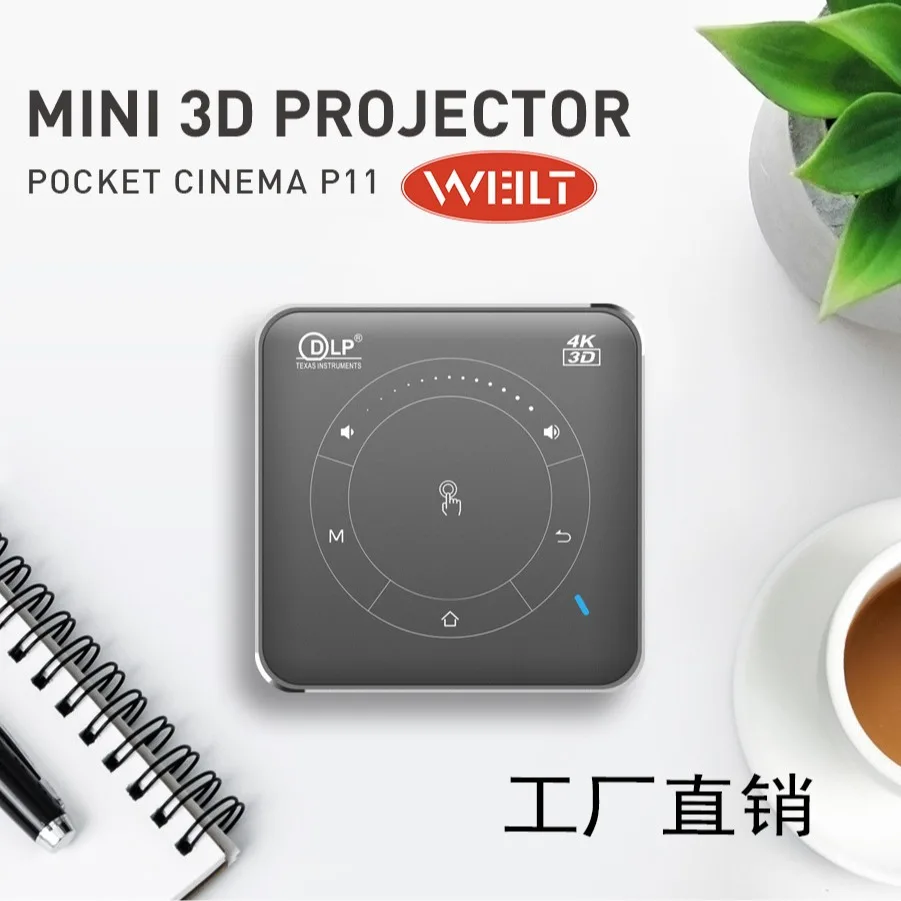 DLP Android Smart Projector 2 + 16GB HDMI Input Support 3D Mobile Phone Pocket Mini Projector
DLP Android Smart Projector 2 + 16GB HDMI Input Support 3D Mobile Phone Pocket Mini Projector