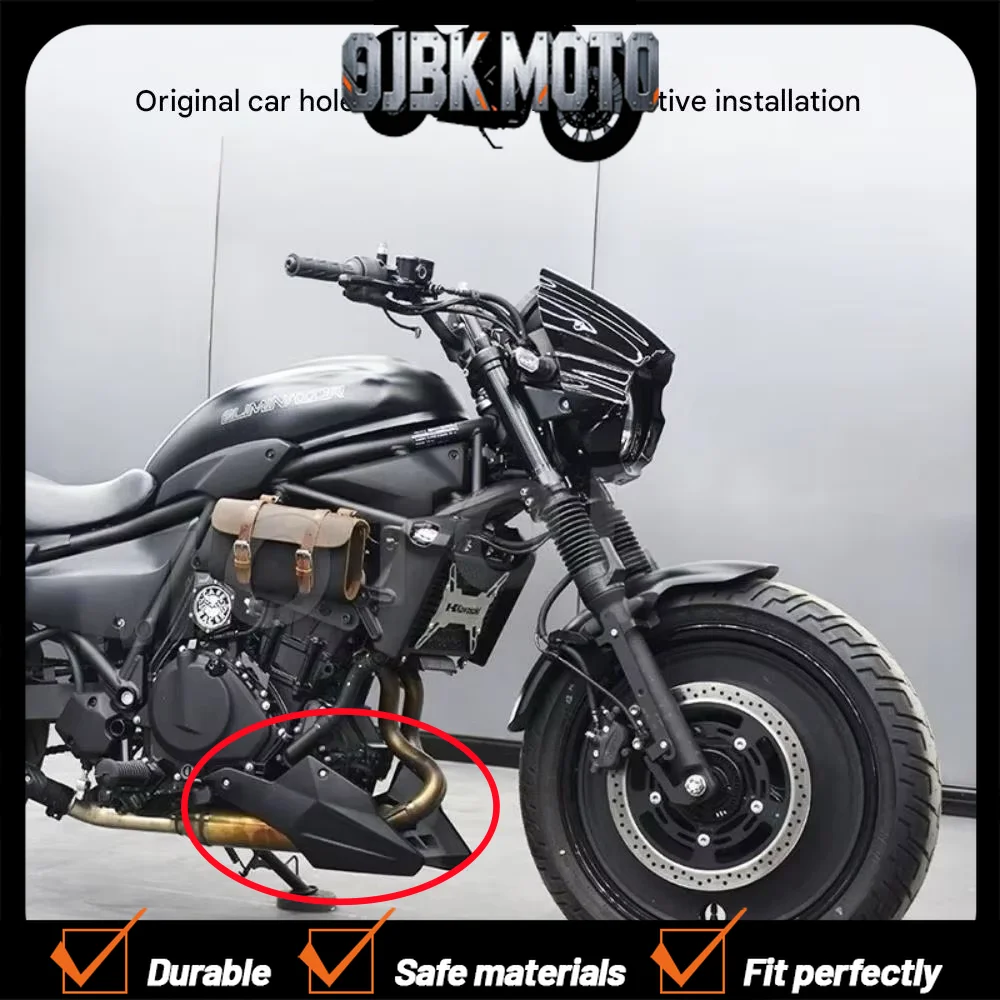 For Kawasaki Eliminator 500 modified lower deflector engine guard plate bottom bracket protective cover decorative plate
For Kawasaki Eliminator 500 modified lower deflector engine guard plate bottom bracket protective cover decorative plate