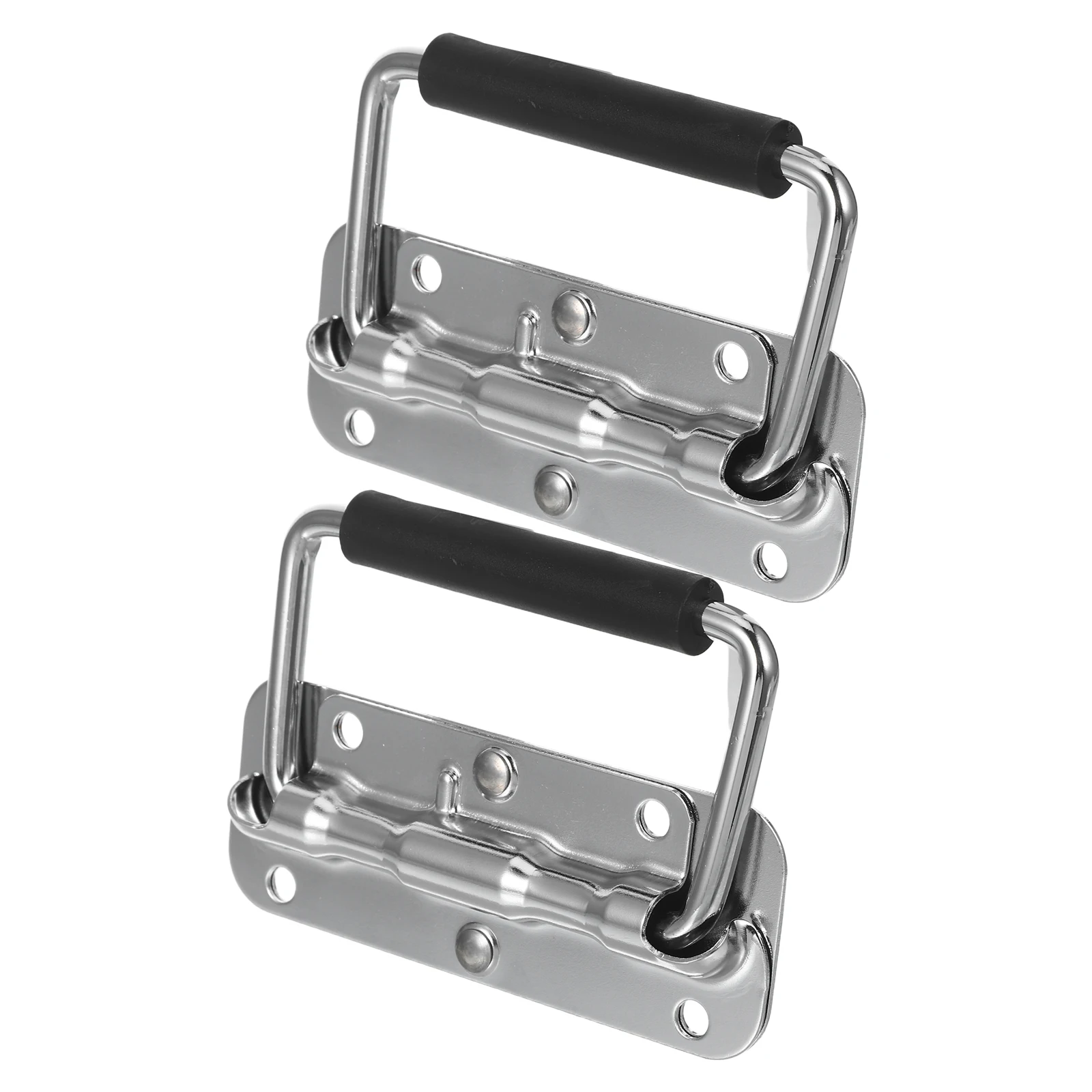 2PCS Aircraft Box Handle Heavy Duty Metal Flight Case Handle Foldable Anti-rust Cabinet Hardware Tool Box Pull
2PCS Aircraft Box Handle Heavy Duty Metal Flight Case Handle Foldable Anti-rust Cabinet Hardware Tool Box Pull