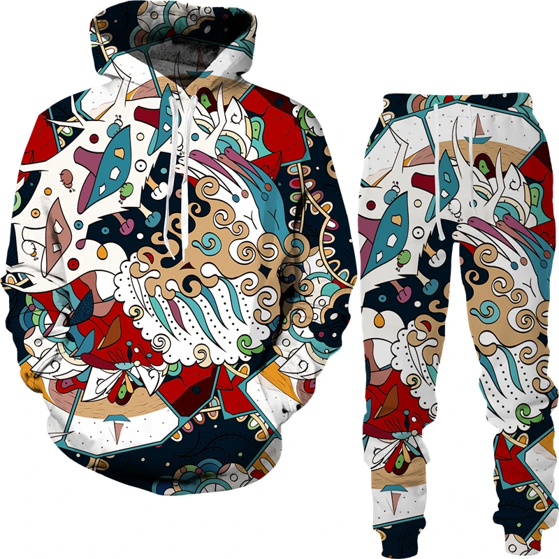 Hoodie Sets Ethnic Style 3D Printed Men Tracksuit Sets Casual Hoodie Oversized Pants 2pcs Sets Pullover Fashion Men Clothing
Hoodie Sets Ethnic Style 3D Printed Men Tracksuit Sets Casual Hoodie Oversized Pants 2pcs Sets Pullover Fashion Men Clothing