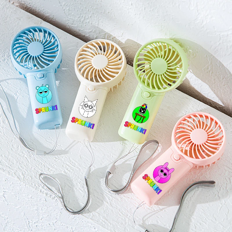 Sprunki Mini Handheld Portable Fan Anime Lightweight Handy Fan Fashion Low Noise Small Electric Fan Students Outdoor Blower Gift
Sprunki Mini Handheld Portable Fan Anime Lightweight Handy Fan Fashion Low Noise Small Electric Fan Students Outdoor Blower Gift