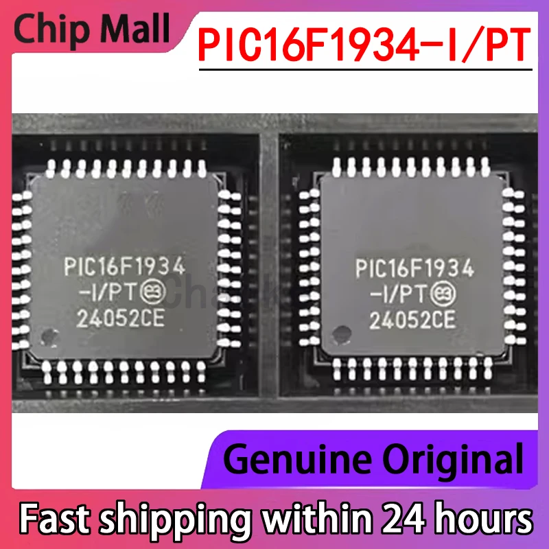 1PCS New PIC16F1934-I/PT PIC16F1934 Package TQFP-44 Embedded Microcontroller MCU Semiconductor Original in Stock
1PCS New PIC16F1934-I/PT PIC16F1934 Package TQFP-44 Embedded Microcontroller MCU Semiconductor Original in Stock
