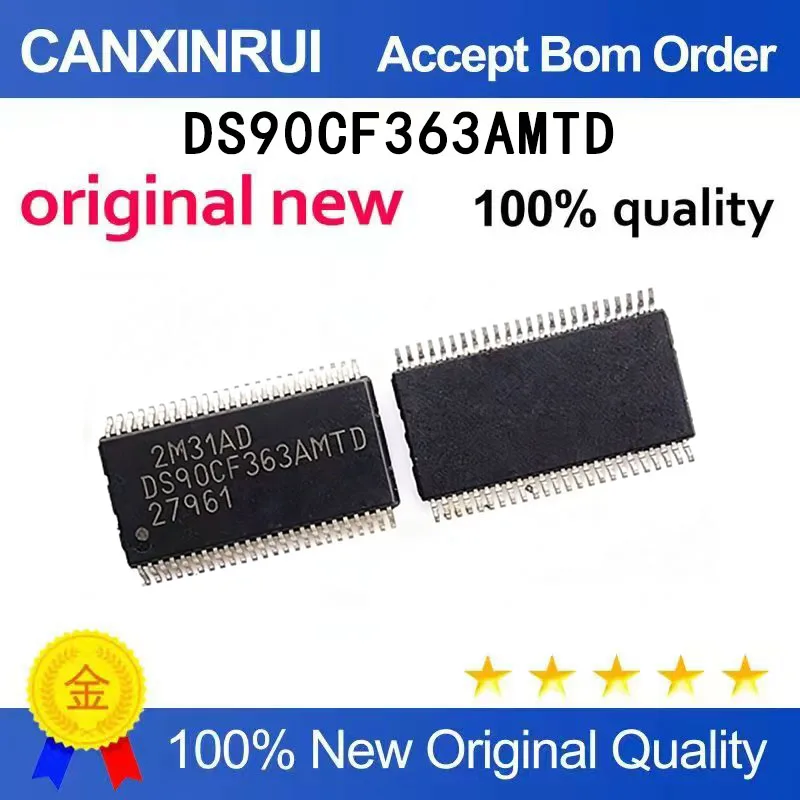 (5-100 PCS) DS90CF363AMTD DS90CF363A TSSOP48 Package Integrated Circuit IC Display Chip
(5-100 PCS) DS90CF363AMTD DS90CF363A TSSOP48 Package Integrated Circuit IC Display Chip