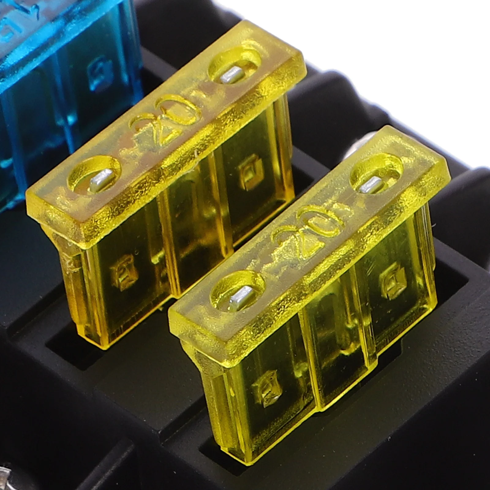 1Set 6 Way Fuse Block Automotive Fused Distribution Terminal Block Independent Positive Negative Fuse Seats for Car Boat Marine
1Set 6 Way Fuse Block Automotive Fused Distribution Terminal Block Independent Positive Negative Fuse Seats for Car Boat Marine