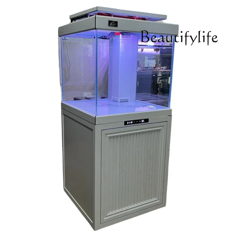 S wet separation bottom filter ecological glass fish tank Square tank living room home office decoration dry and
S wet separation bottom filter ecological glass fish tank Square tank living room home office decoration dry and