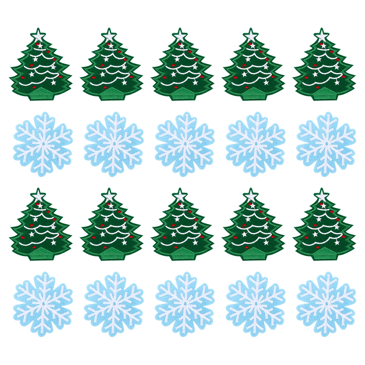20pcs Embroidered Patch Christmas Theme Non-Woven Appliques Iron On Sew For Clothing Bags Hats Holiday Party Merry
20pcs Embroidered Patch Christmas Theme Non-Woven Appliques Iron On Sew For Clothing Bags Hats Holiday Party Merry
