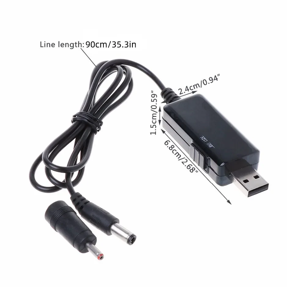 QXNY DC 5V To 9V 12V USB Step-up Converter USB Boost Converter Cable Connecter for Power Supply/Charger/Power Converter Router
QXNY DC 5V To 9V 12V USB Step-up Converter USB Boost Converter Cable Connecter for Power Supply/Charger/Power Converter Router
