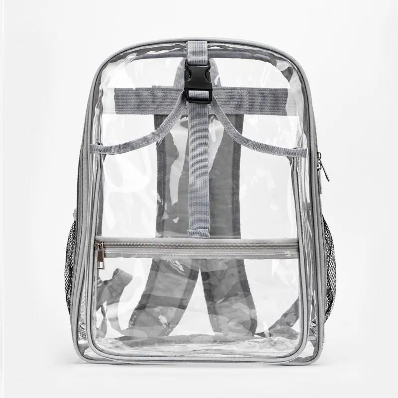 Transparent Exquisite PVC Fashion Backpacks Hot Sale Students Versatile Backpacks Waterproof Durable Daily Commute School Bags
Transparent Exquisite PVC Fashion Backpacks Hot Sale Students Versatile Backpacks Waterproof Durable Daily Commute School Bags
