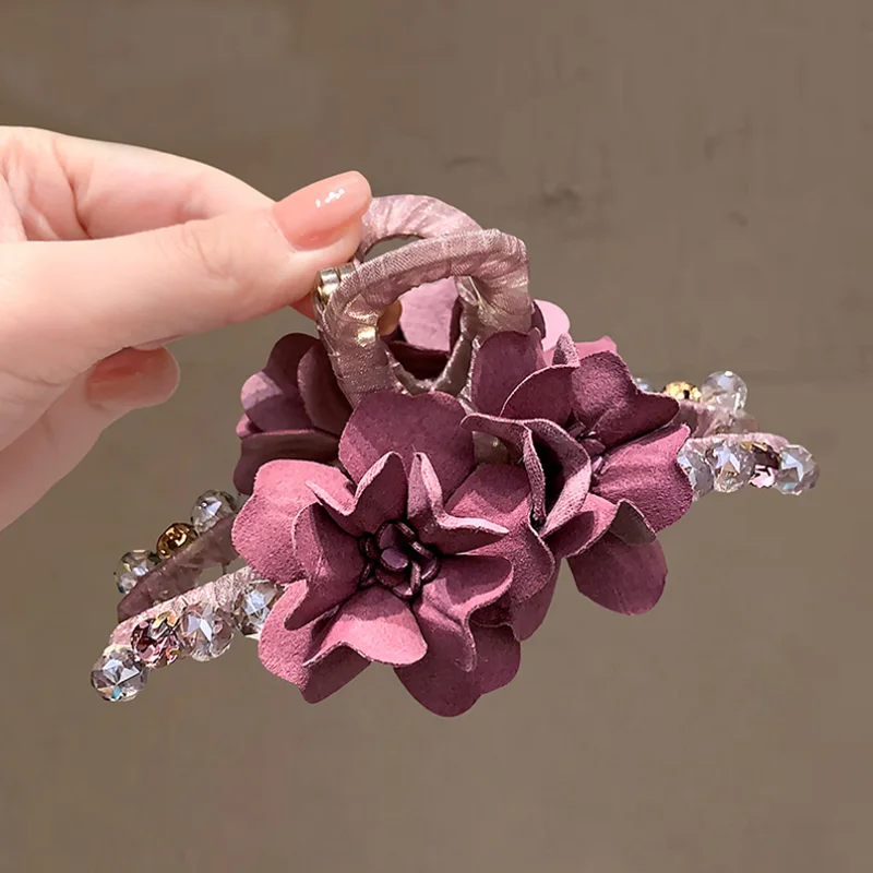 Elegant Romantic Withered Rose Hair Claws Clips Back Head Large Size Grab Clip Hairpin Women Shark Clip Accessories Hair Clips
Elegant Romantic Withered Rose Hair Claws Clips Back Head Large Size Grab Clip Hairpin Women Shark Clip Accessories Hair Clips
