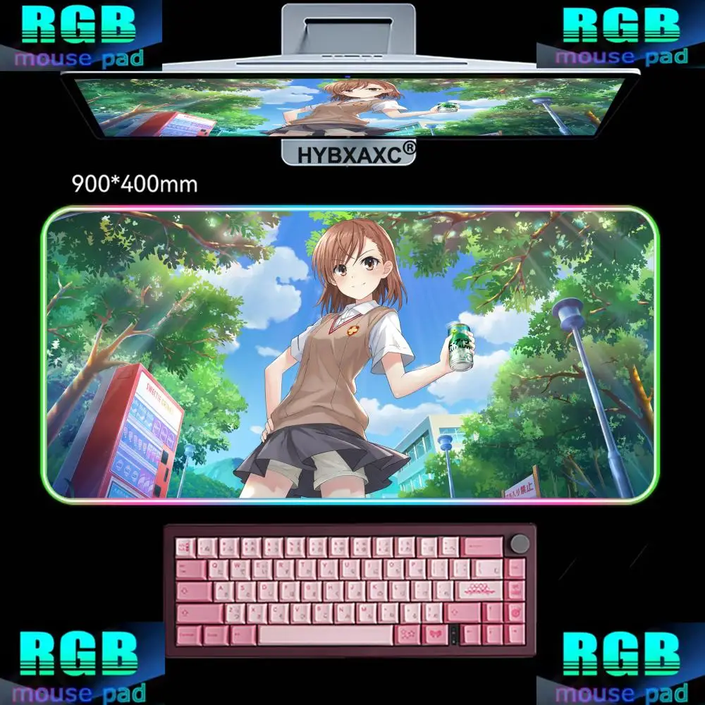 XXL HYBXAXC Mouse Pad RGB Gaming Desk Mat HD Gamer Large LED Light XXL Anime Girl Mouse Pad Vibrant Starry RGB Mouse Pad 80X40
XXL HYBXAXC Mouse Pad RGB Gaming Desk Mat HD Gamer Large LED Light XXL Anime Girl Mouse Pad Vibrant Starry RGB Mouse Pad 80X40